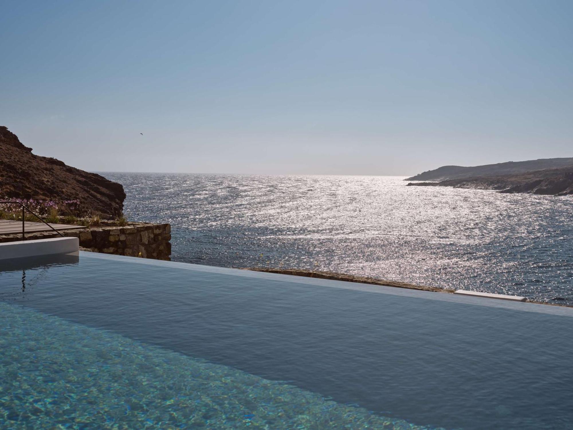 Hotel Semeli Coast Mykonos Curio Collection By Hilton Merchia Beach Exteriér fotografie
