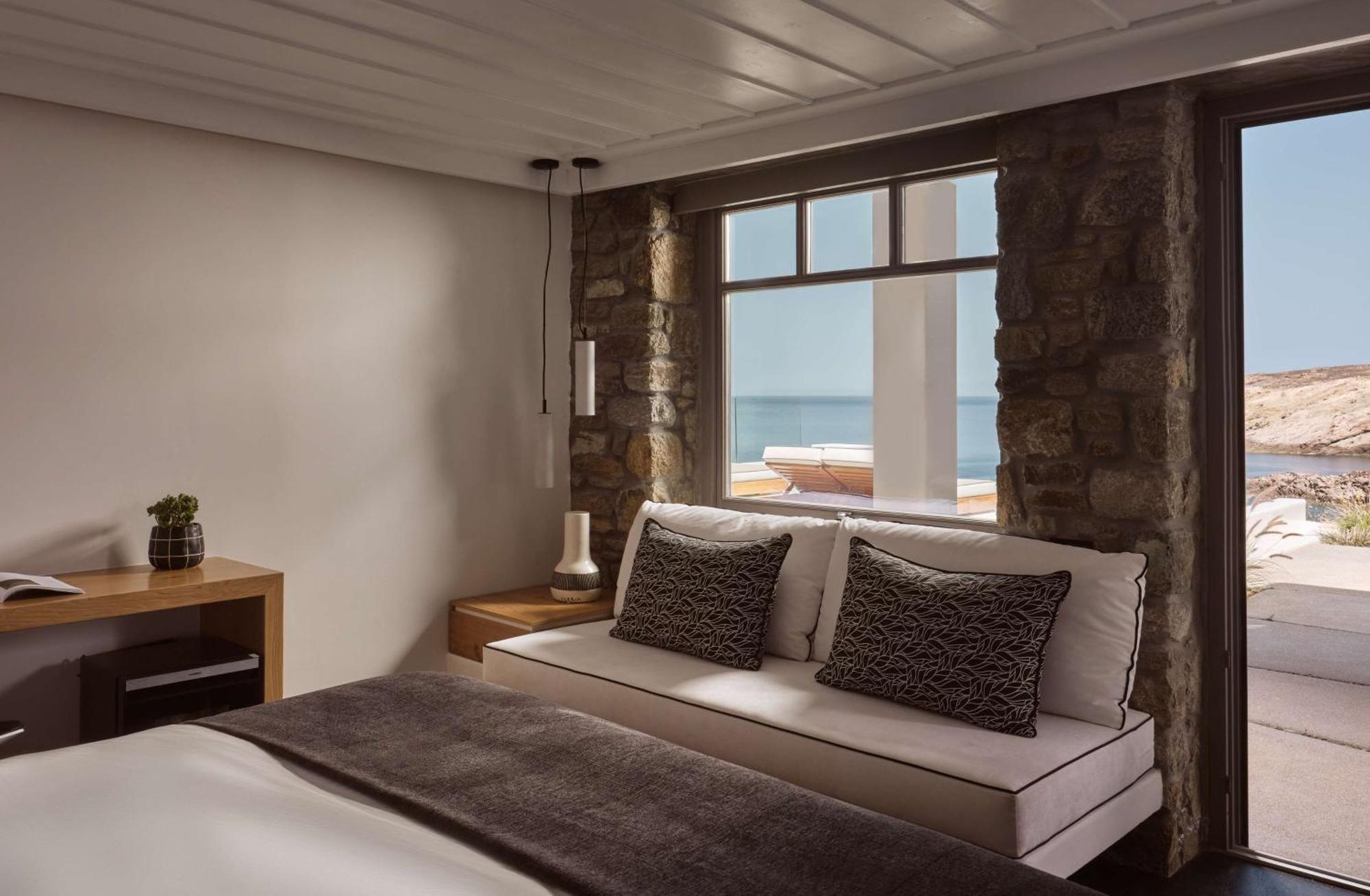 Hotel Semeli Coast Mykonos Curio Collection By Hilton Merchia Beach Exteriér fotografie