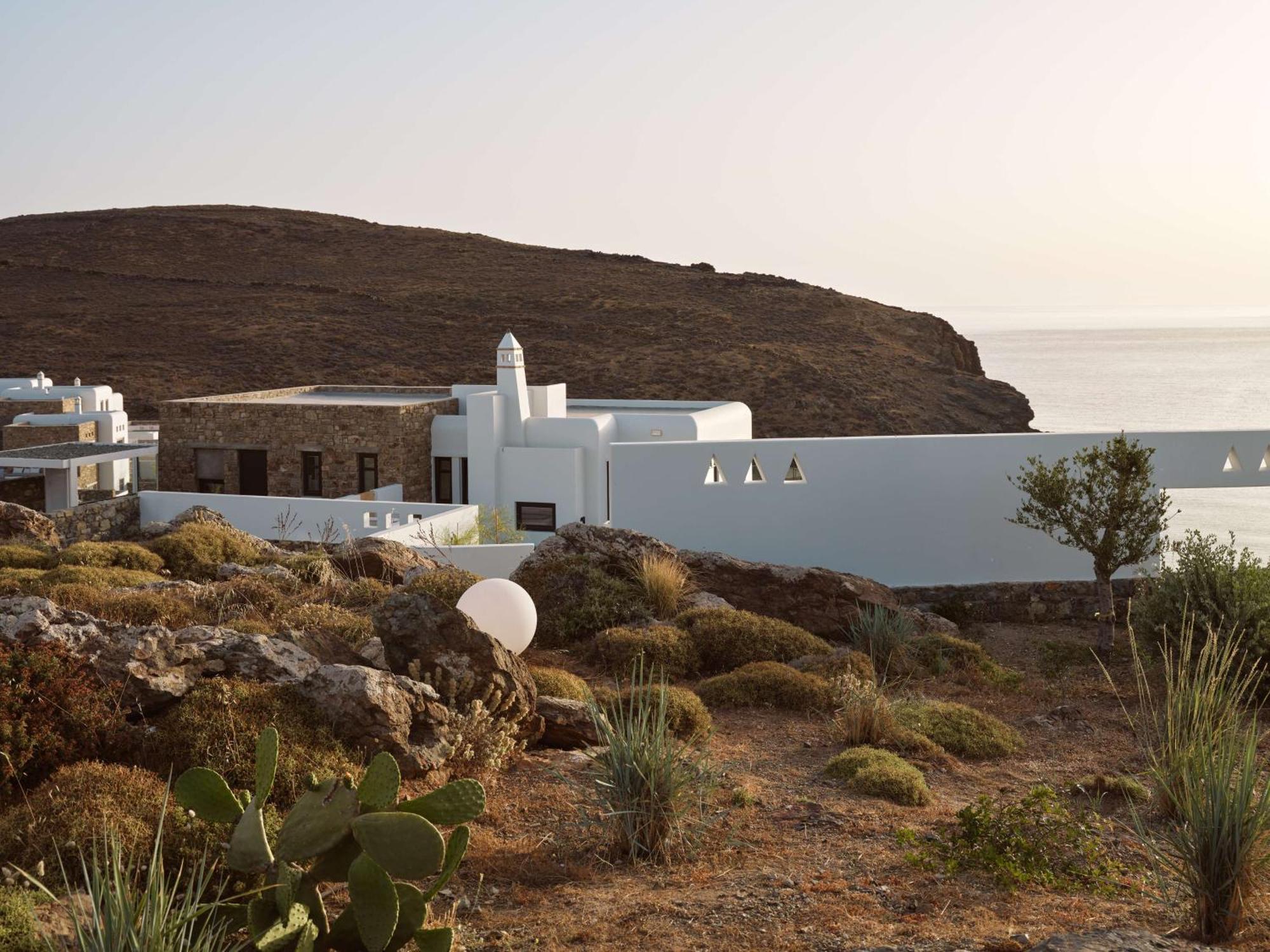 Hotel Semeli Coast Mykonos Curio Collection By Hilton Merchia Beach Exteriér fotografie