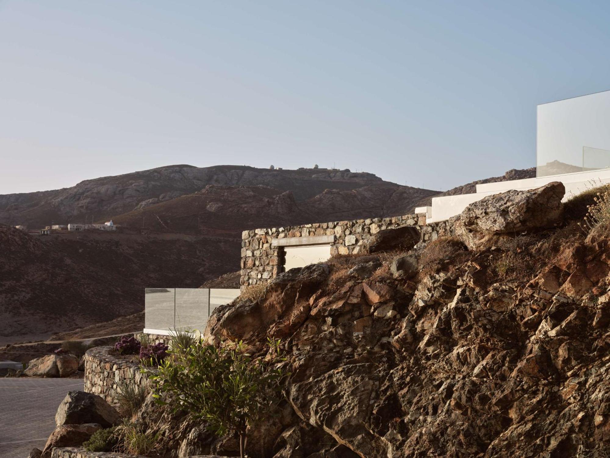Hotel Semeli Coast Mykonos Curio Collection By Hilton Merchia Beach Exteriér fotografie