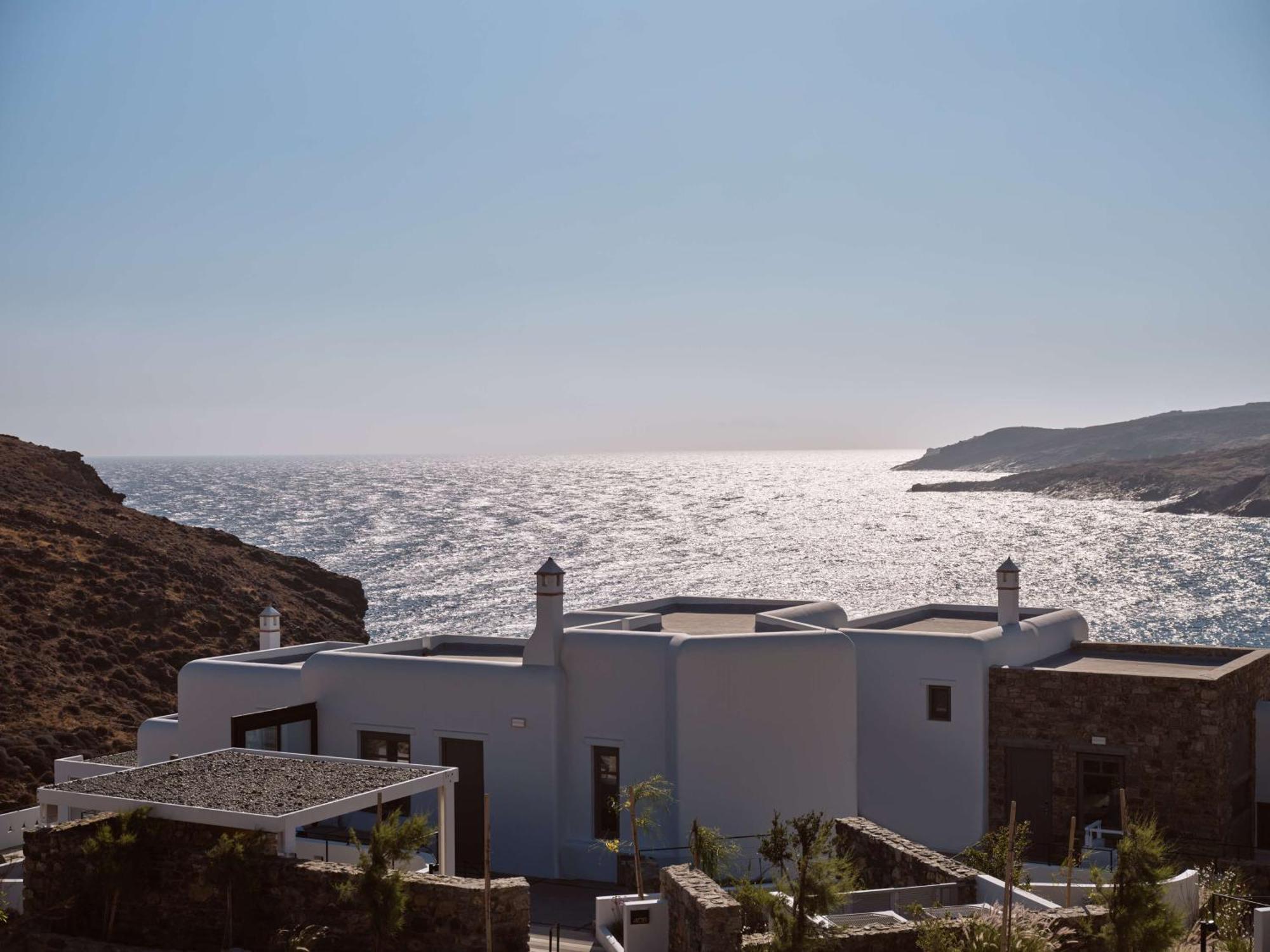 Hotel Semeli Coast Mykonos Curio Collection By Hilton Merchia Beach Exteriér fotografie