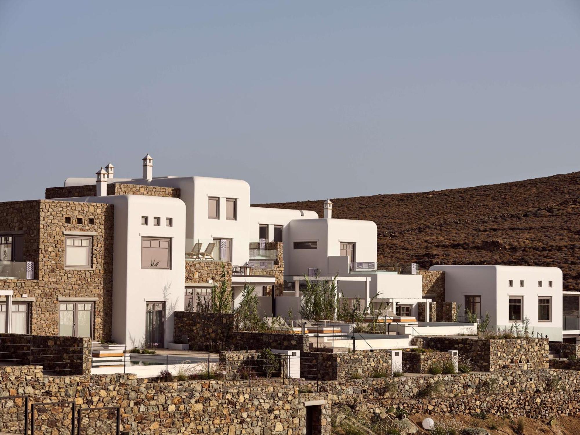 Hotel Semeli Coast Mykonos Curio Collection By Hilton Merchia Beach Exteriér fotografie