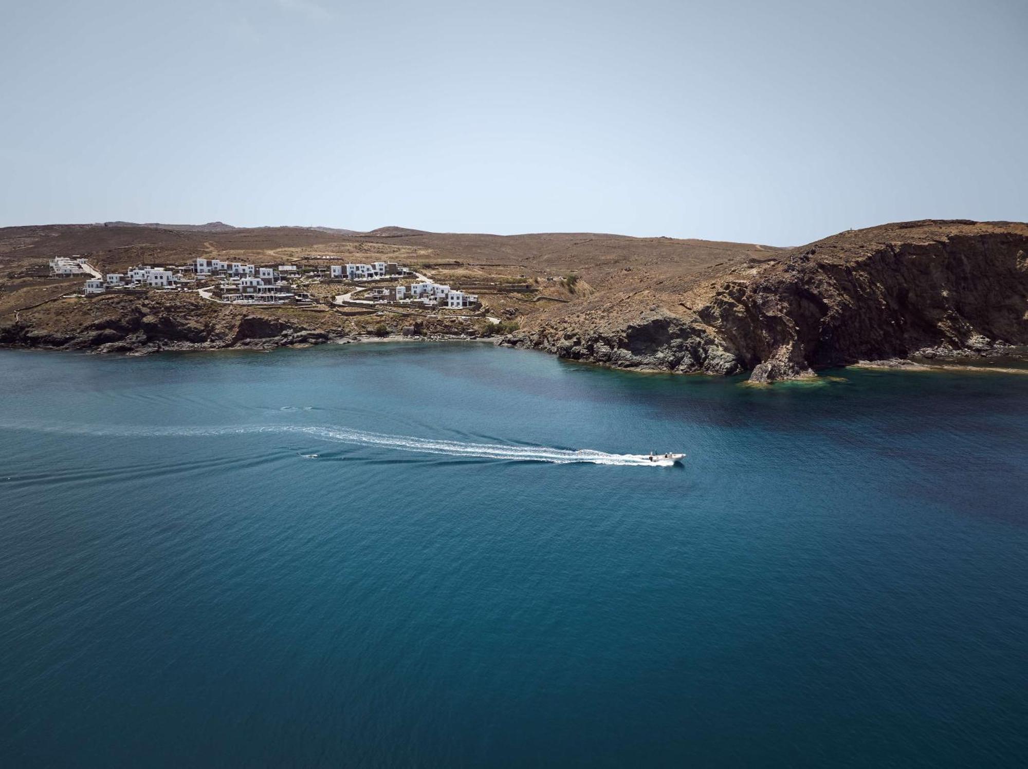 Hotel Semeli Coast Mykonos Curio Collection By Hilton Merchia Beach Exteriér fotografie
