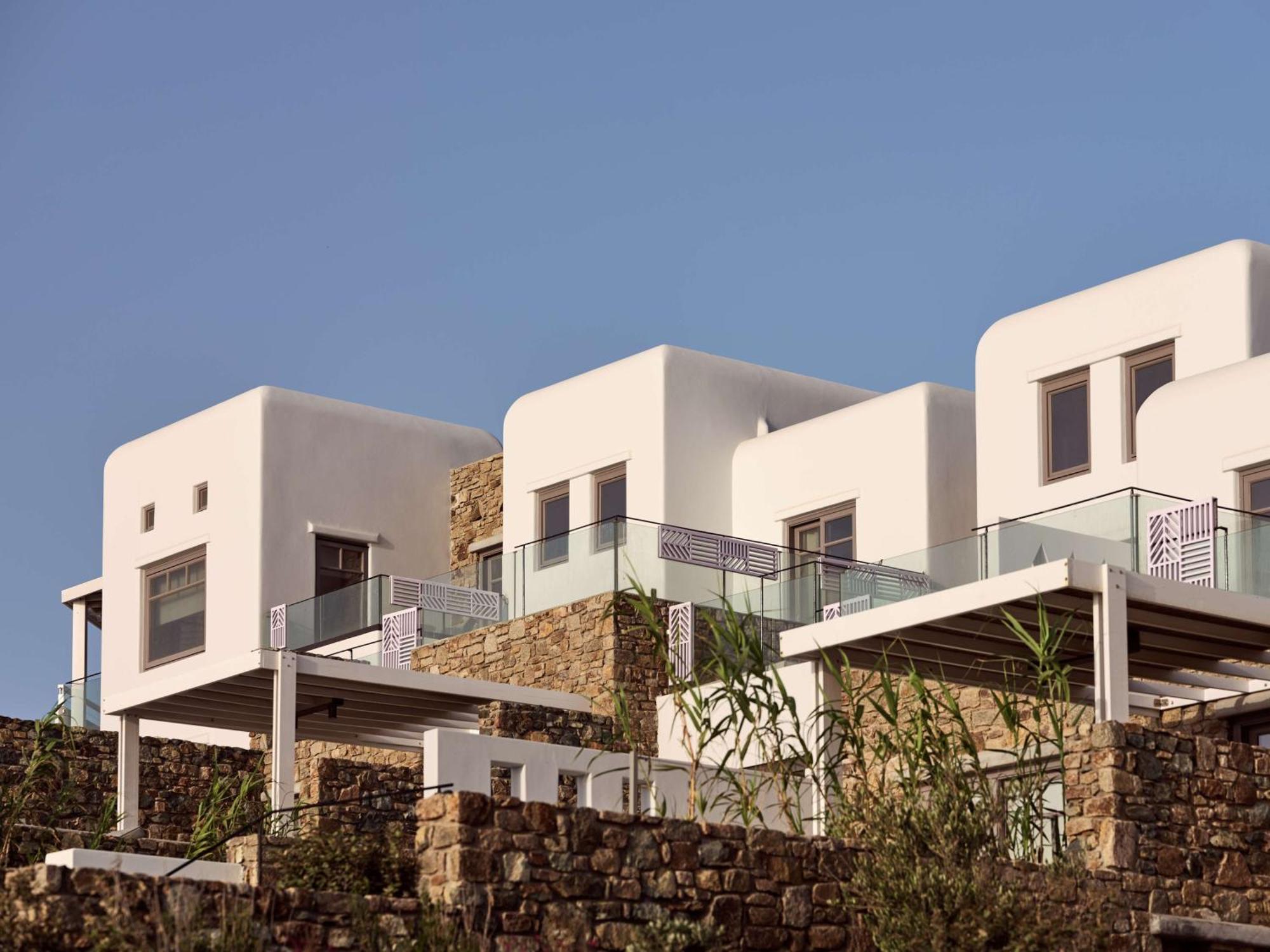 Hotel Semeli Coast Mykonos Curio Collection By Hilton Merchia Beach Exteriér fotografie