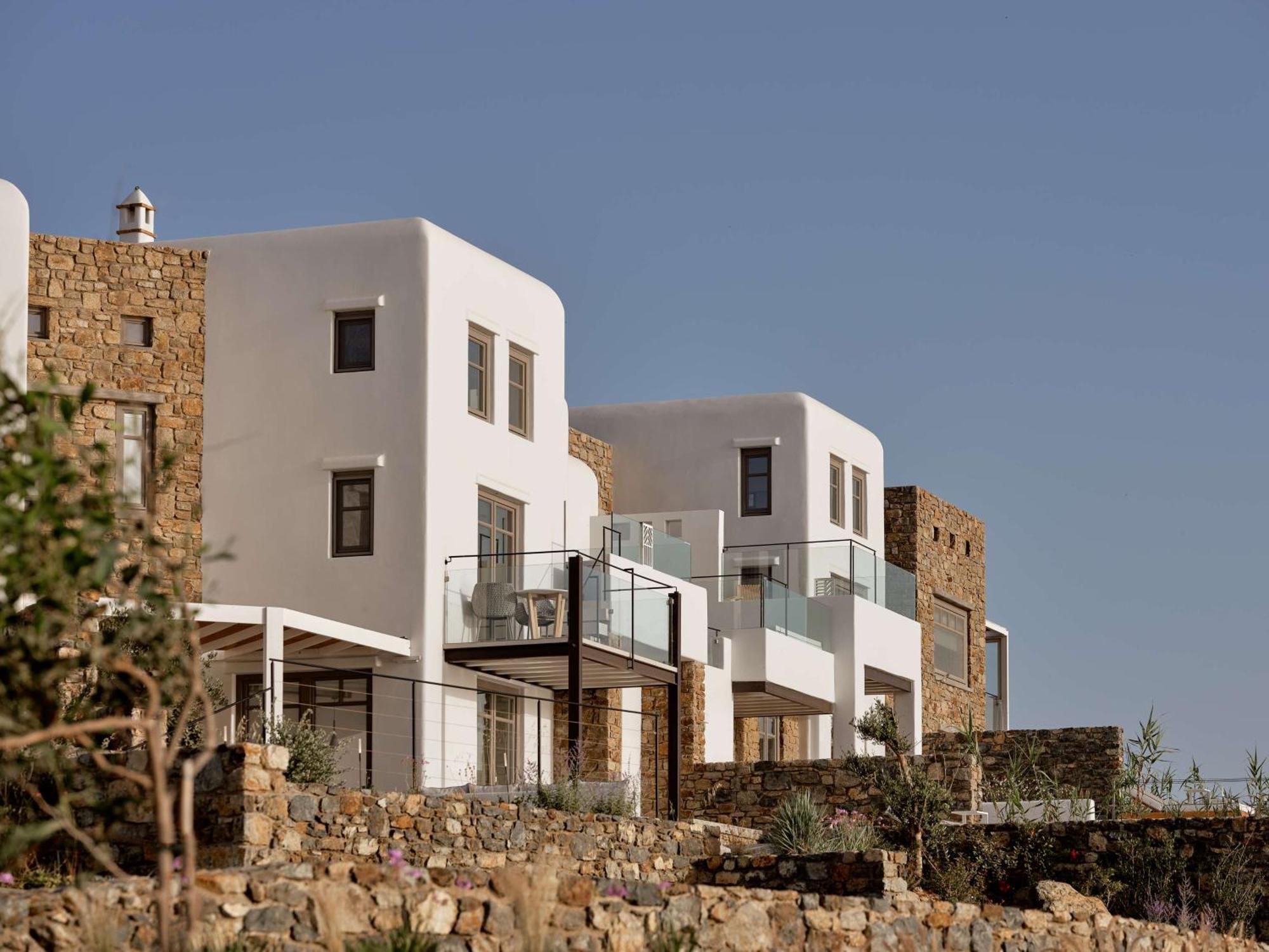Hotel Semeli Coast Mykonos Curio Collection By Hilton Merchia Beach Exteriér fotografie