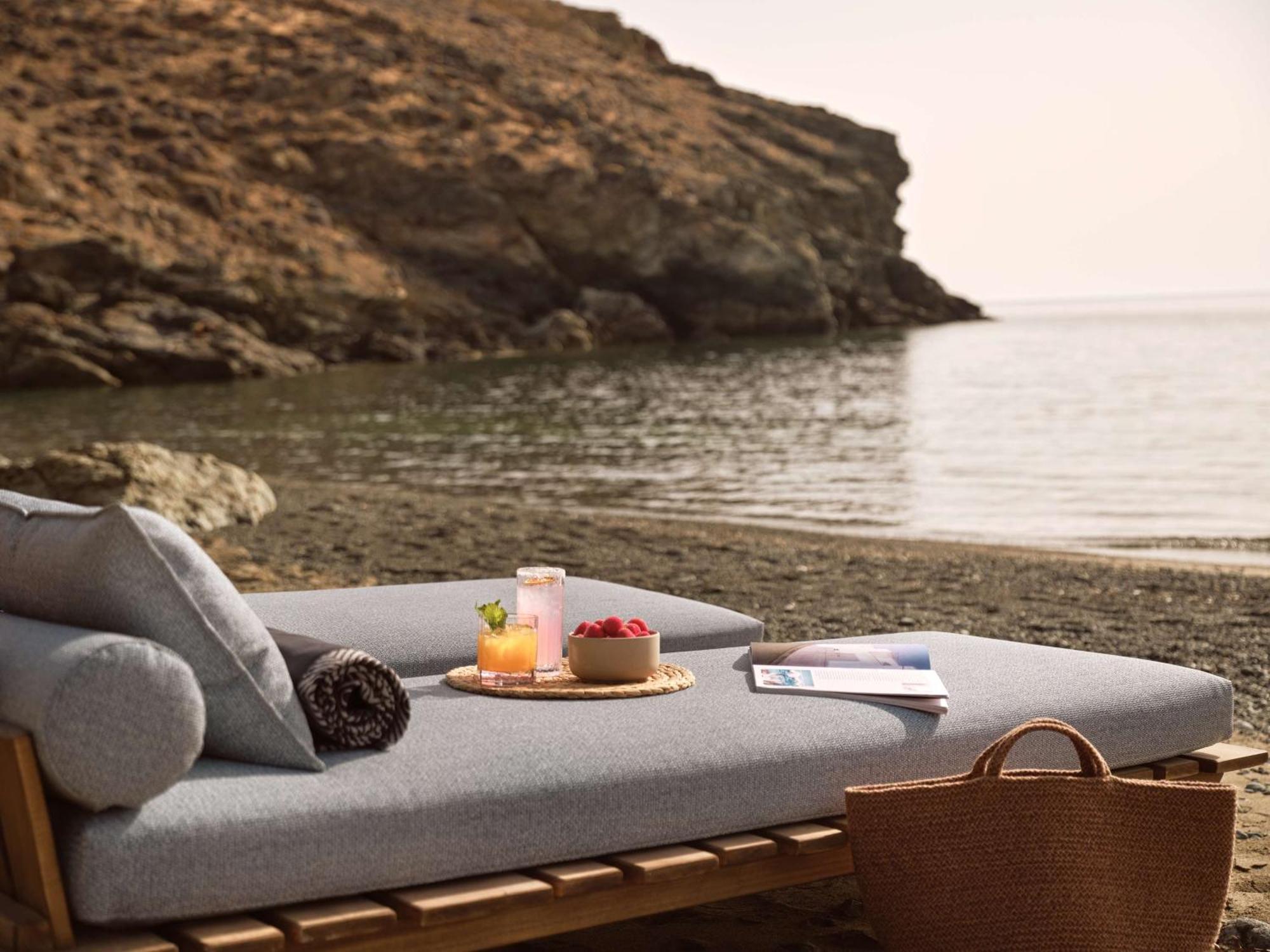 Hotel Semeli Coast Mykonos Curio Collection By Hilton Merchia Beach Exteriér fotografie