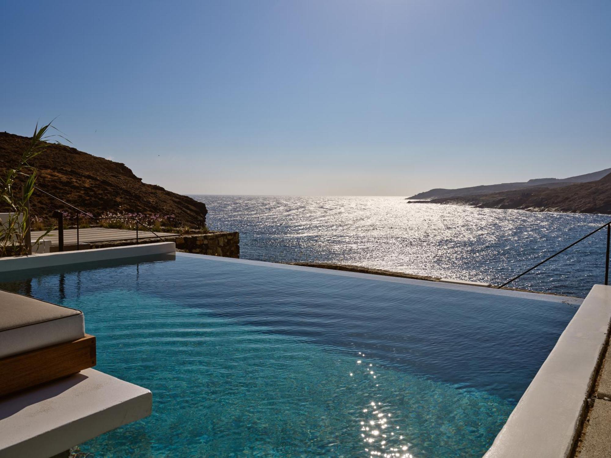 Hotel Semeli Coast Mykonos Curio Collection By Hilton Merchia Beach Exteriér fotografie