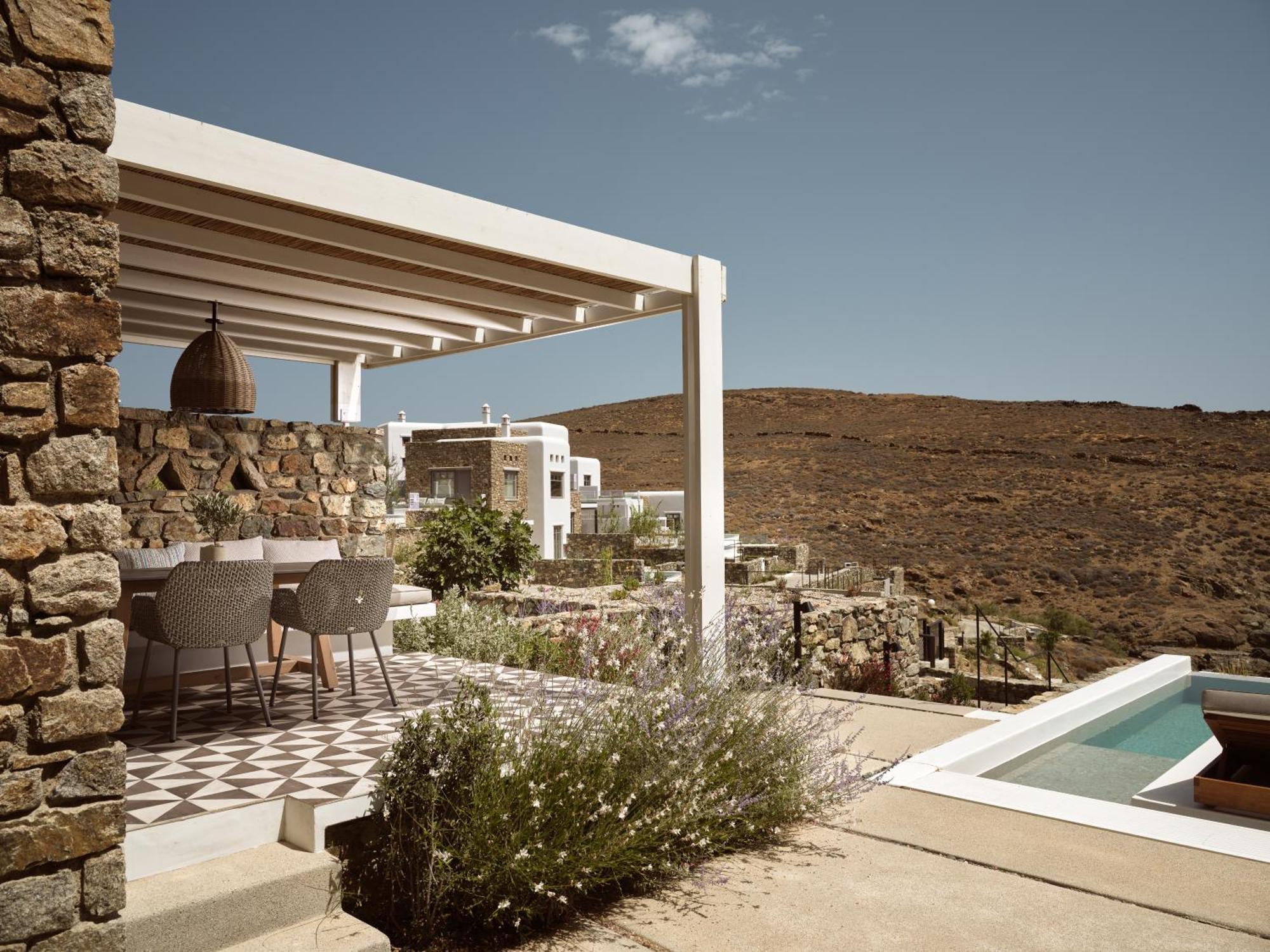 Hotel Semeli Coast Mykonos Curio Collection By Hilton Merchia Beach Exteriér fotografie