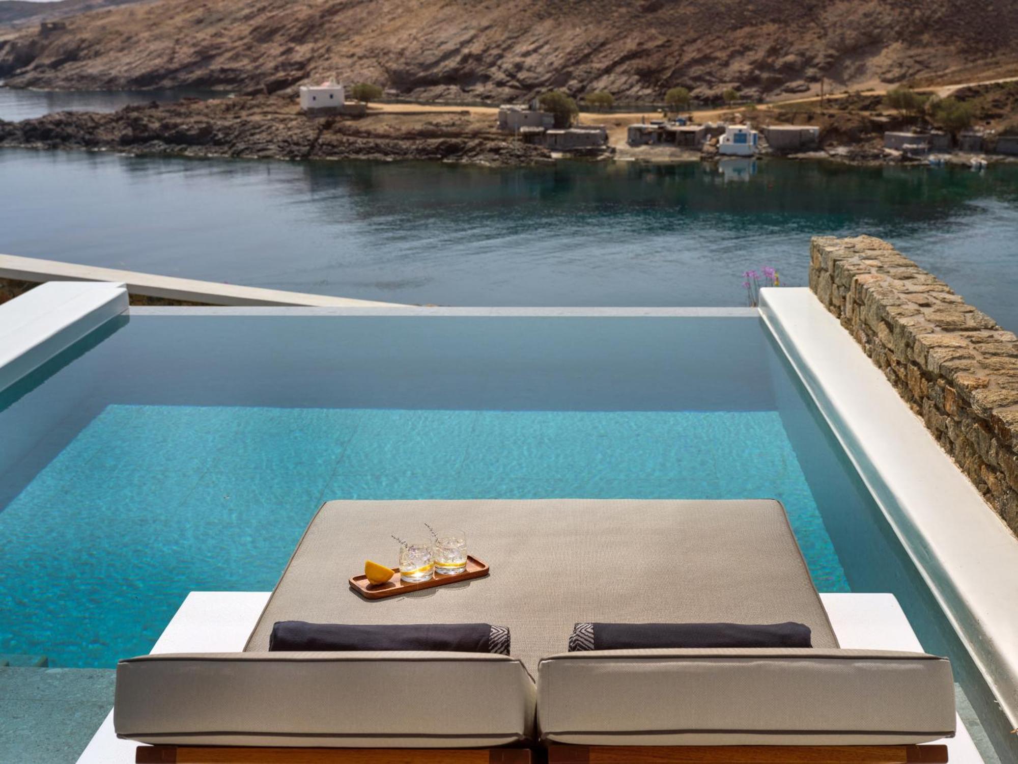 Hotel Semeli Coast Mykonos Curio Collection By Hilton Merchia Beach Exteriér fotografie