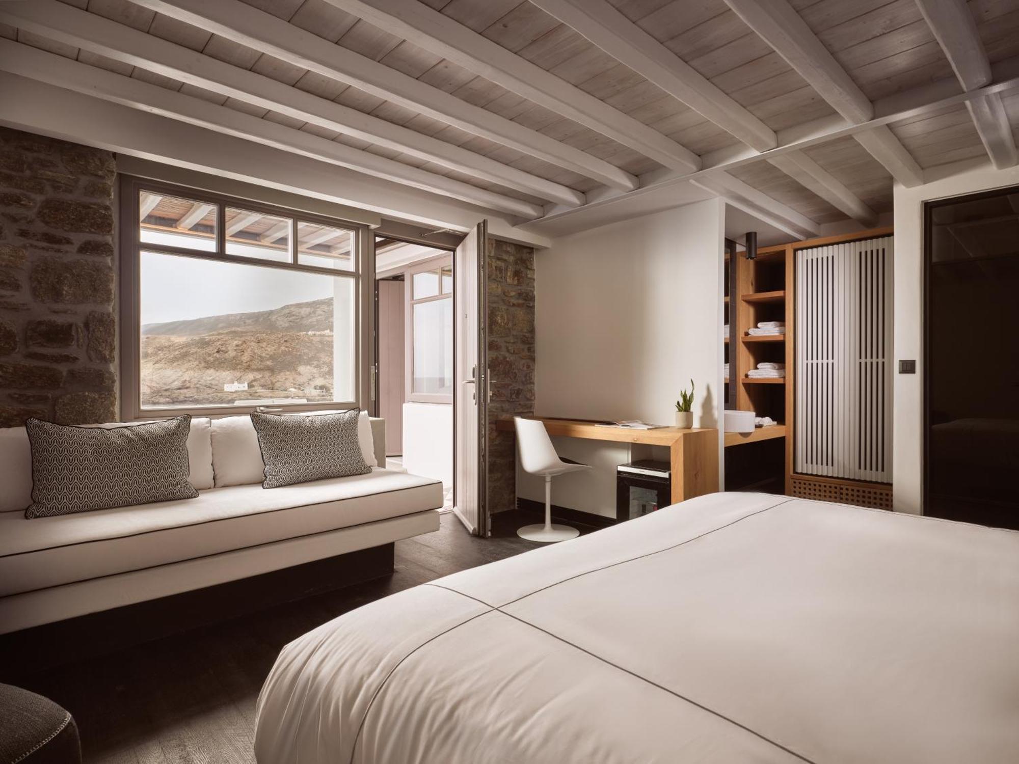 Hotel Semeli Coast Mykonos Curio Collection By Hilton Merchia Beach Exteriér fotografie