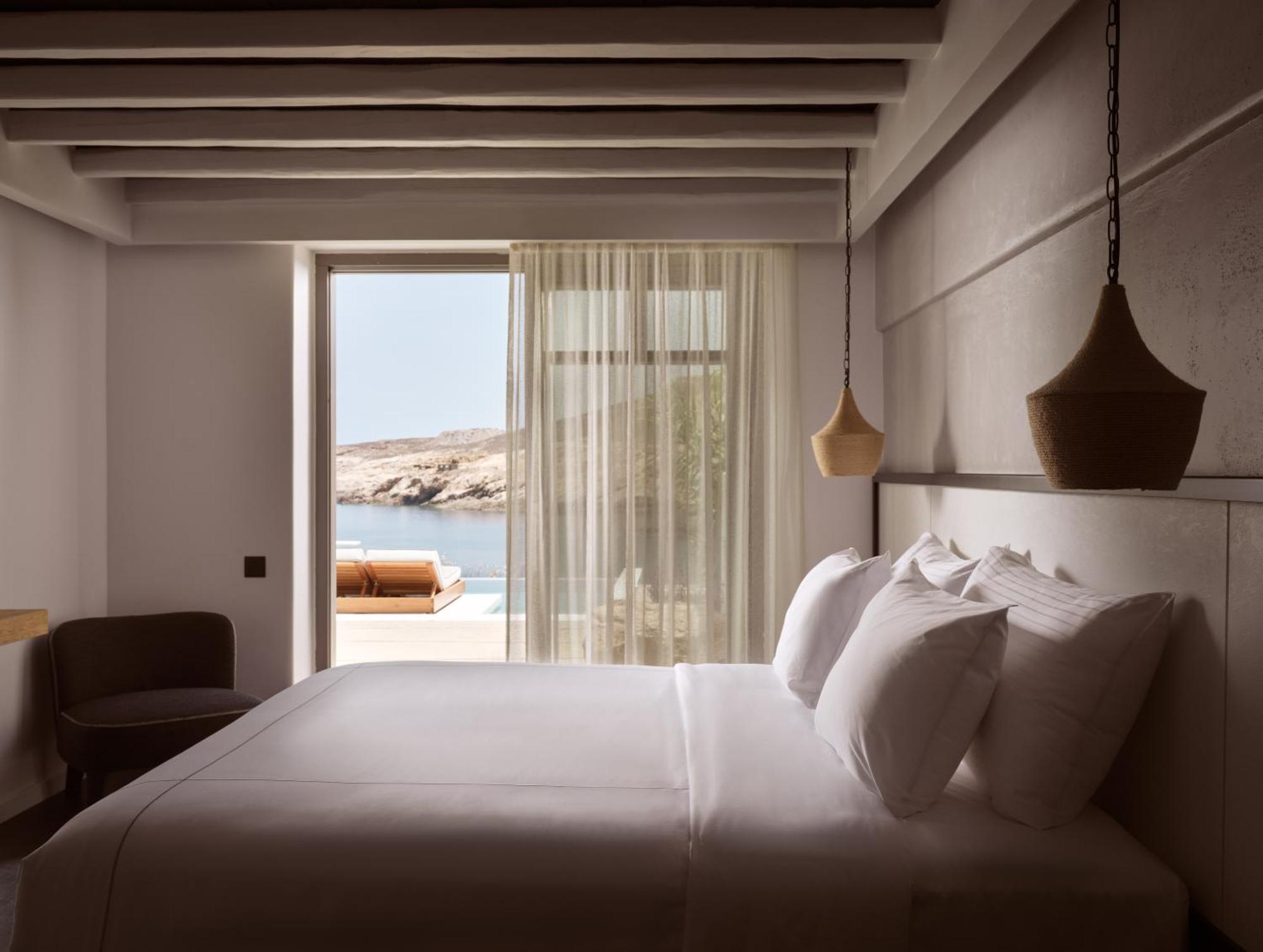 Hotel Semeli Coast Mykonos Curio Collection By Hilton Merchia Beach Exteriér fotografie