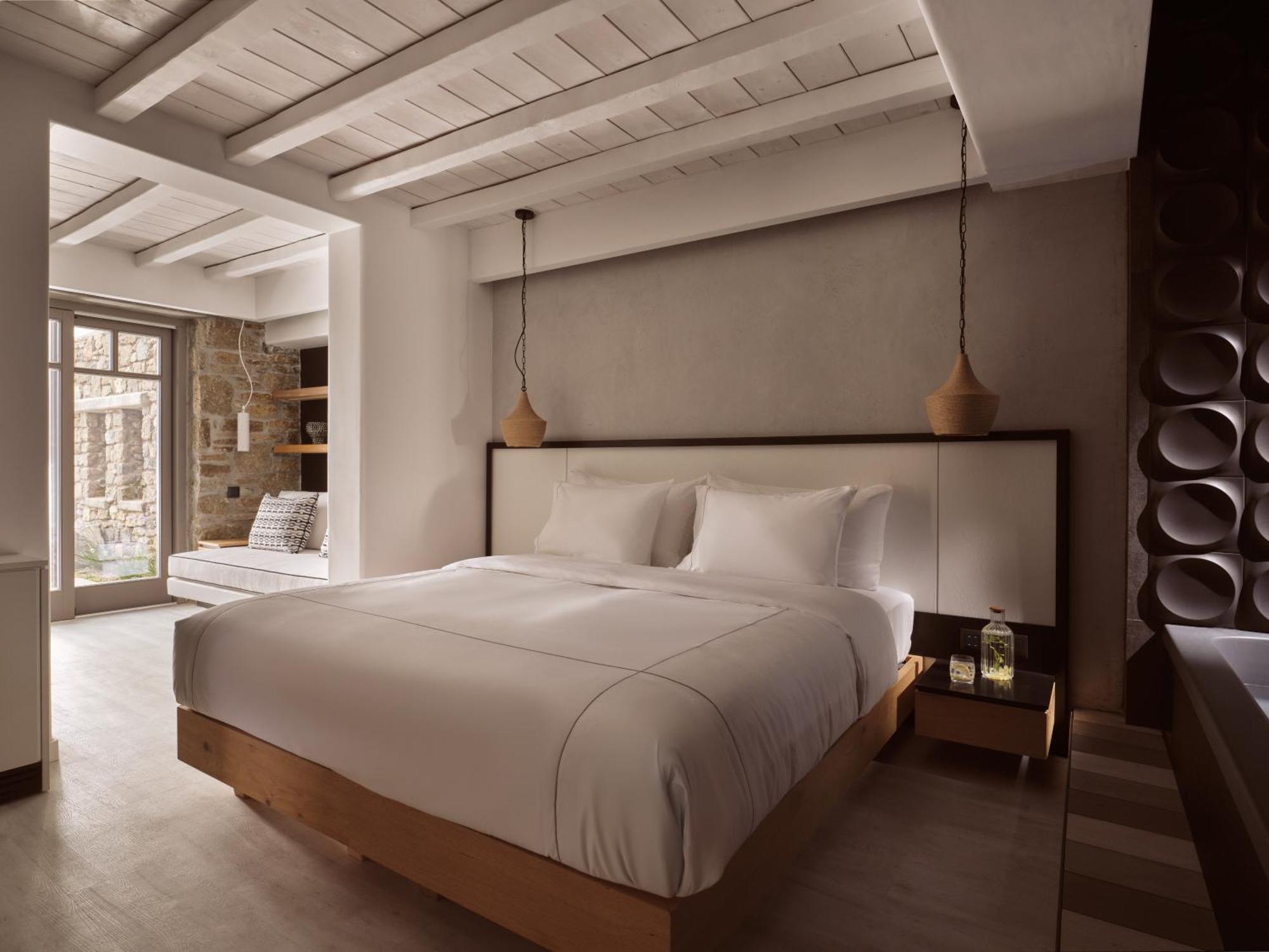 Hotel Semeli Coast Mykonos Curio Collection By Hilton Merchia Beach Exteriér fotografie