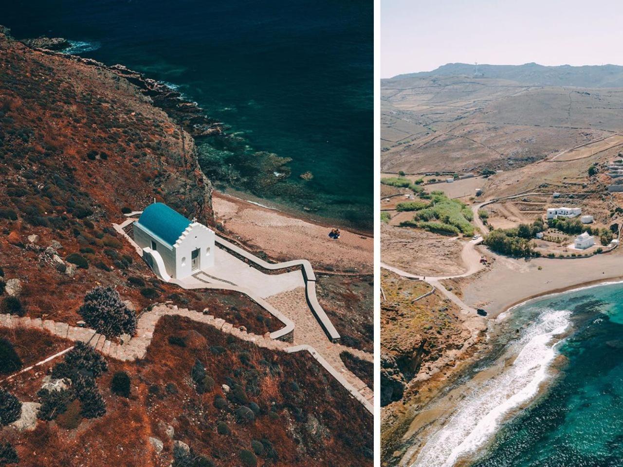 Hotel Semeli Coast Mykonos Curio Collection By Hilton Merchia Beach Exteriér fotografie