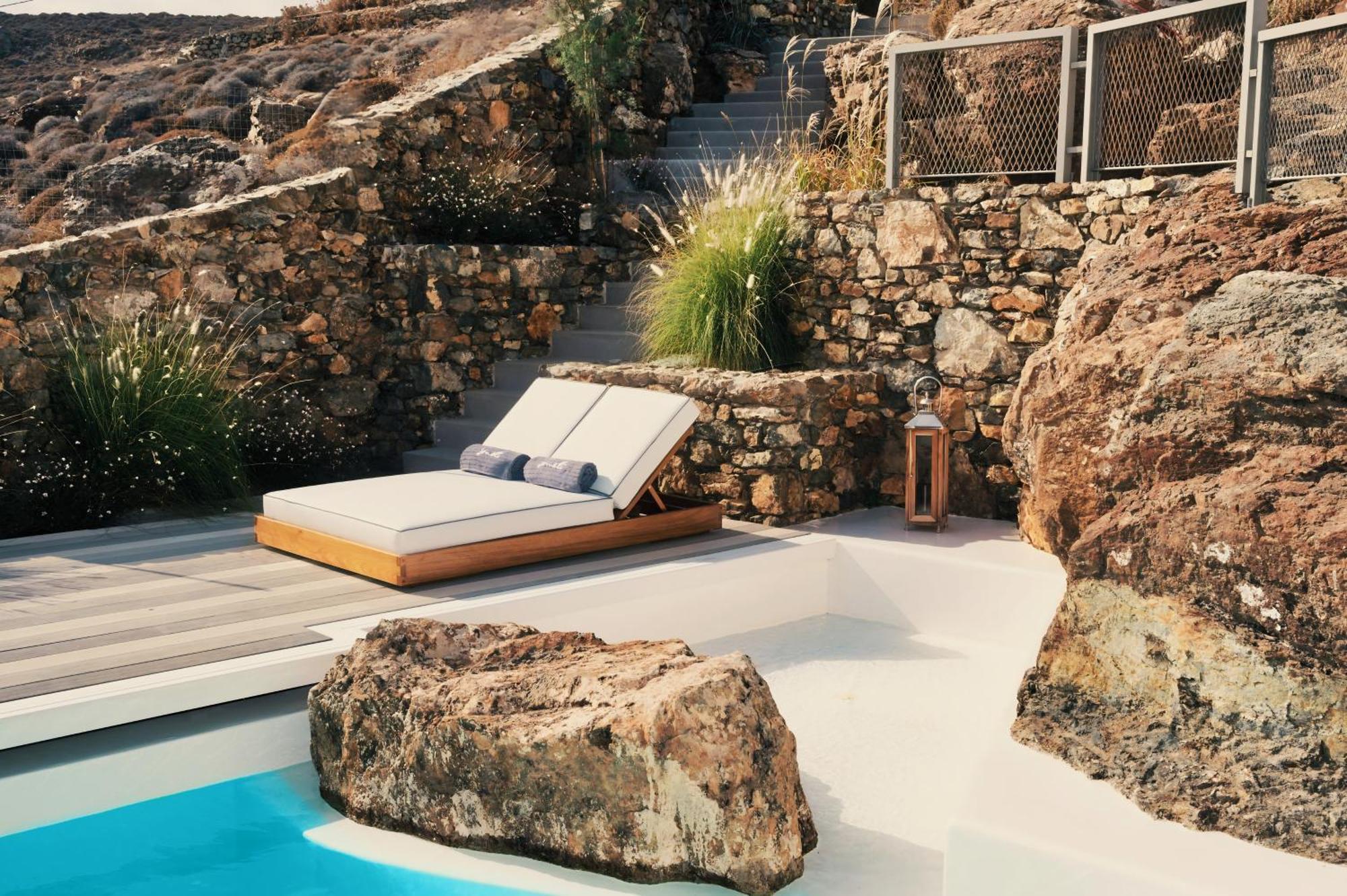 Hotel Semeli Coast Mykonos Curio Collection By Hilton Merchia Beach Exteriér fotografie